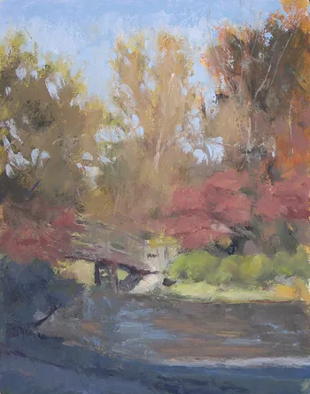 Painting Oil_Garden Bridge_11x14